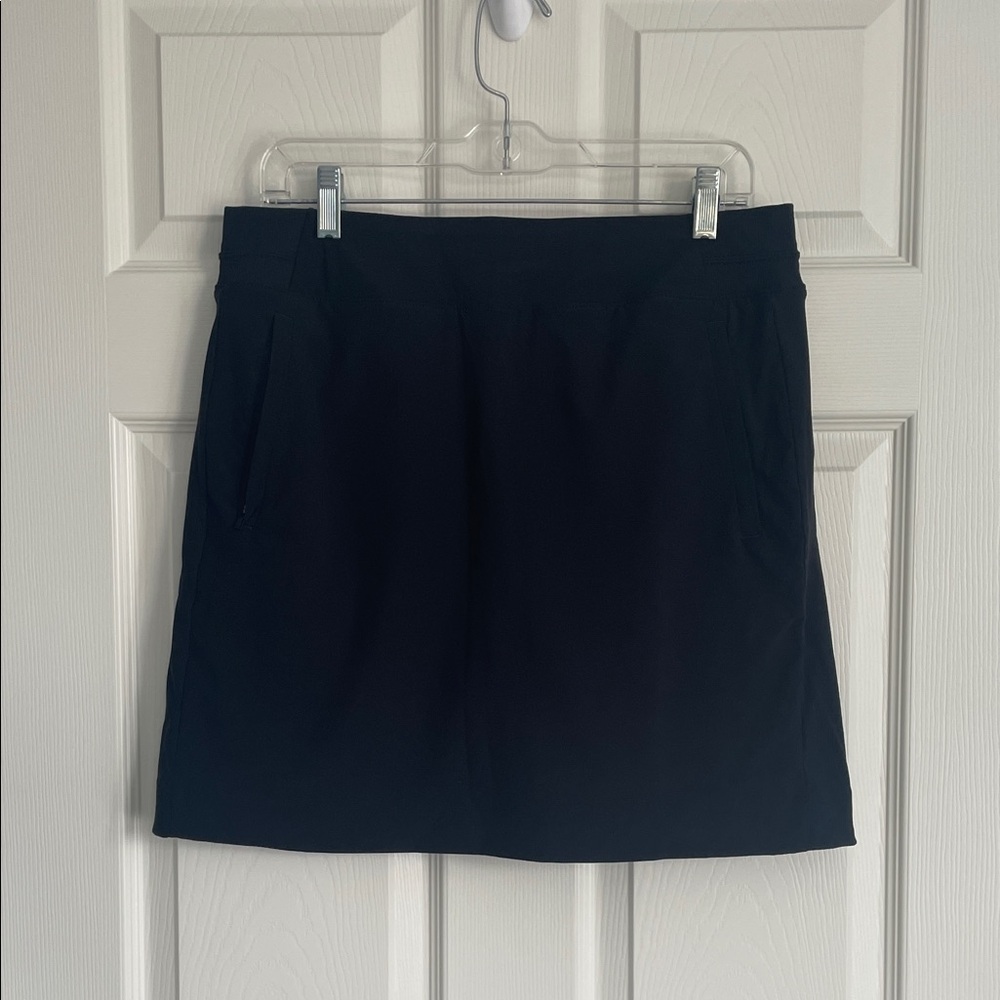 Athleta Classic Black Mini Skort Size 10T